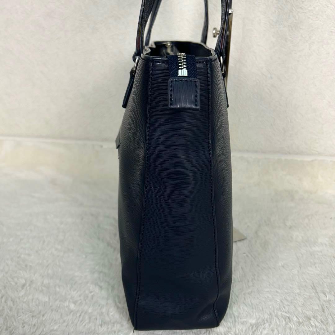 Paul Smith クラシック エンボスレザー トートバッグ A4