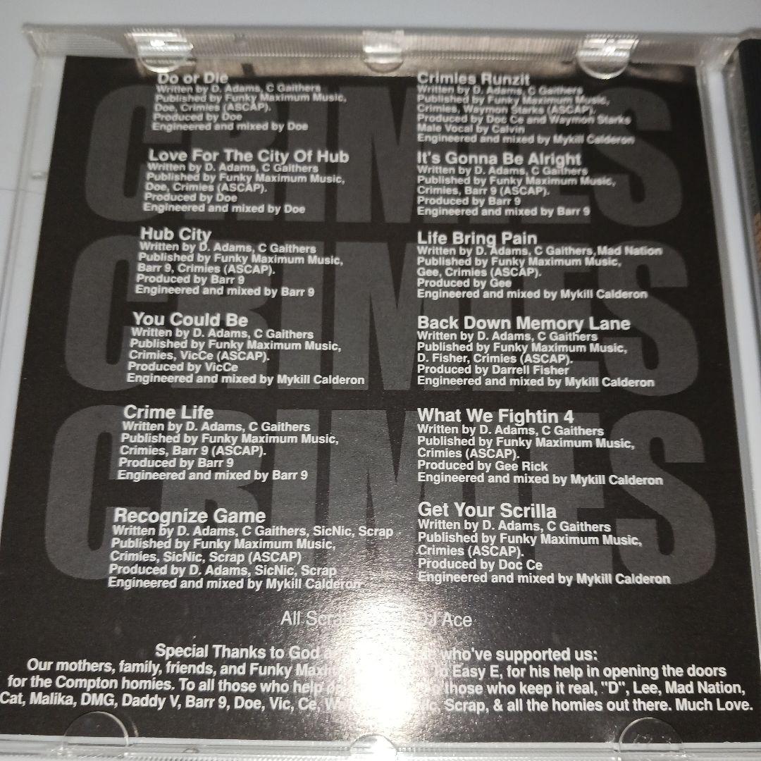 【G-RAP】CRIMIES/It's Gonna Be Alright