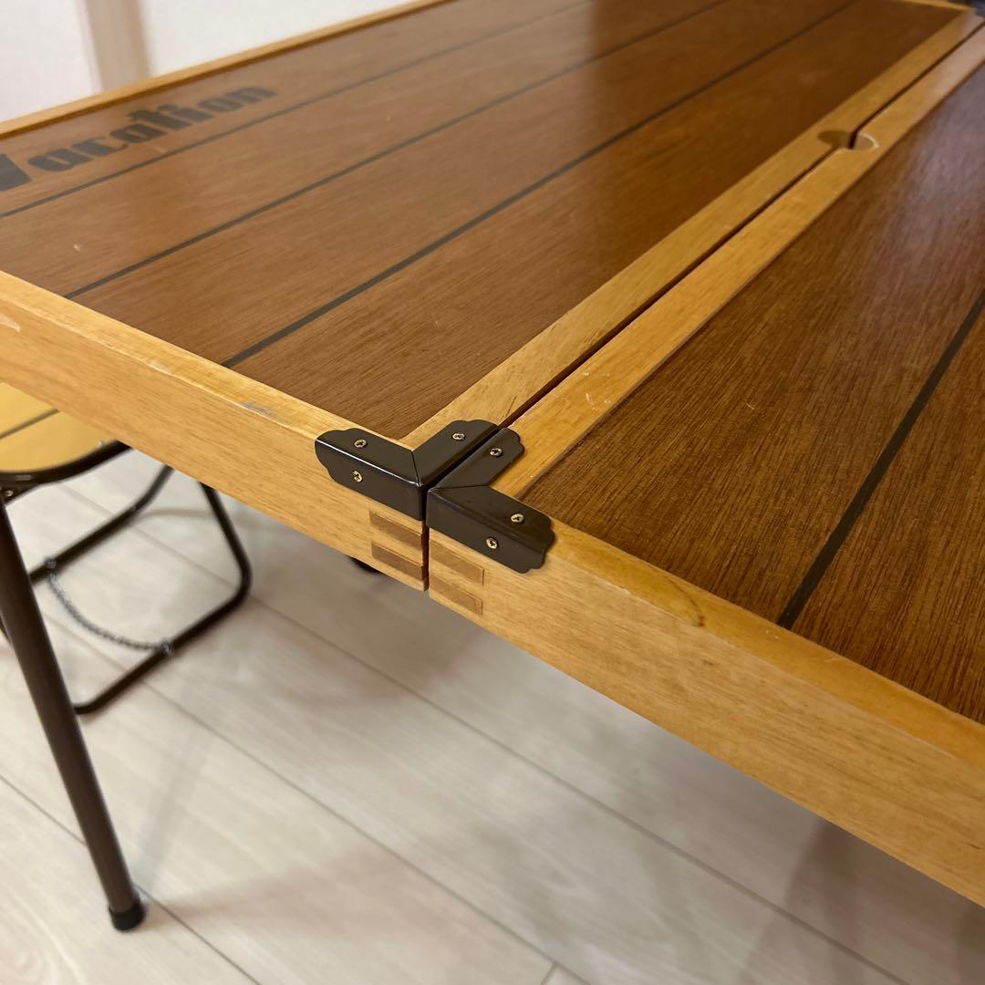 Vacation 木製テーブル チェア セット