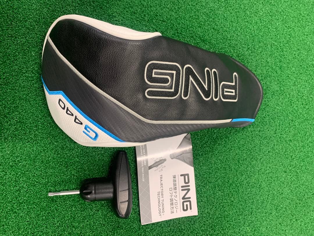 『美品』PING G440MAXドライバー 9° ヘッドとヘッドカバーとレンチ