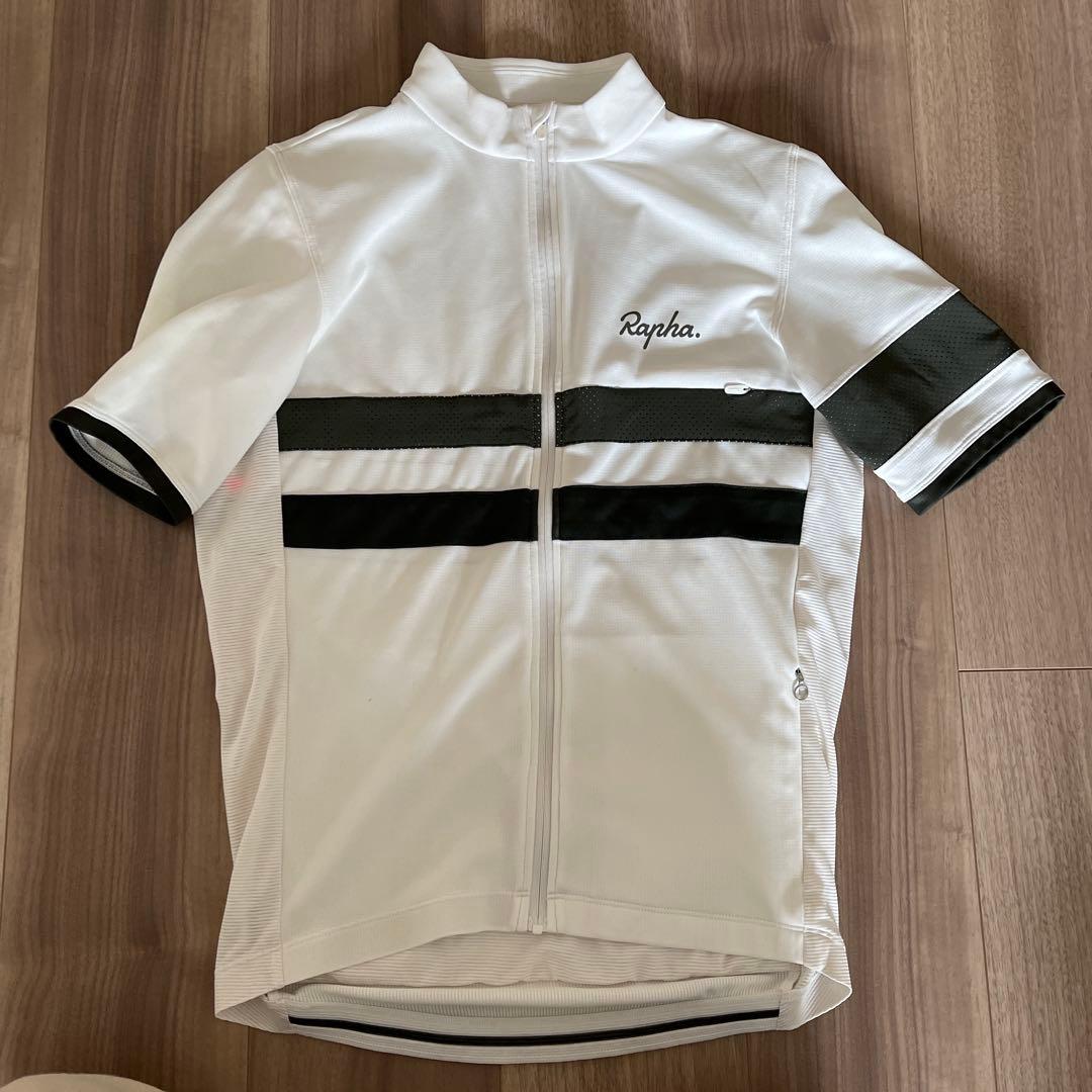Rapha サイクルジャージ ホワイト/ブラック