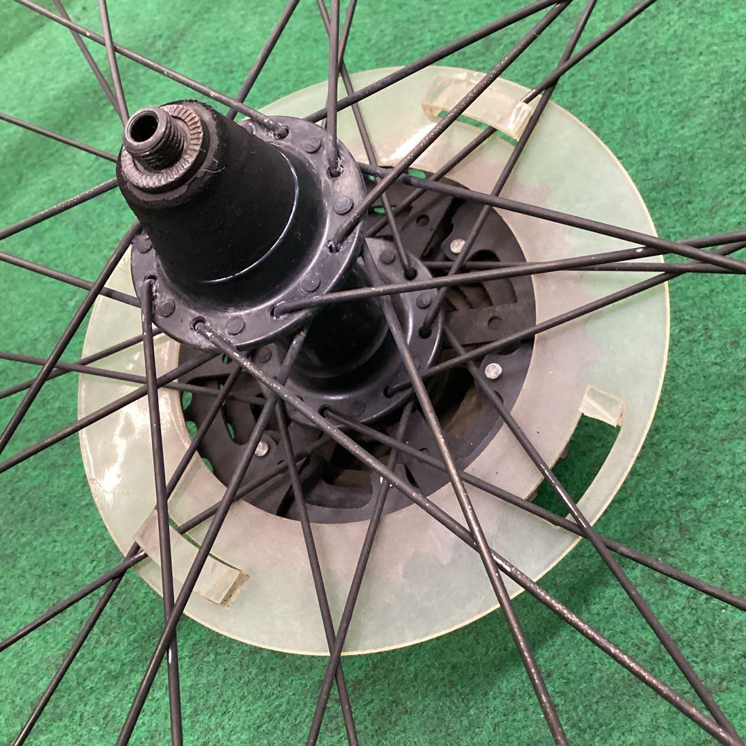 アルミ完組ホイール 700x32c タイヤ付 8s スプロケット付