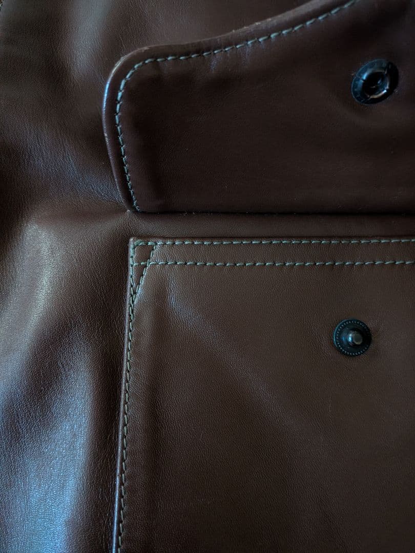 ジャケット・アウター Type A-2 ROUGH WEAR Leather EAST MAN