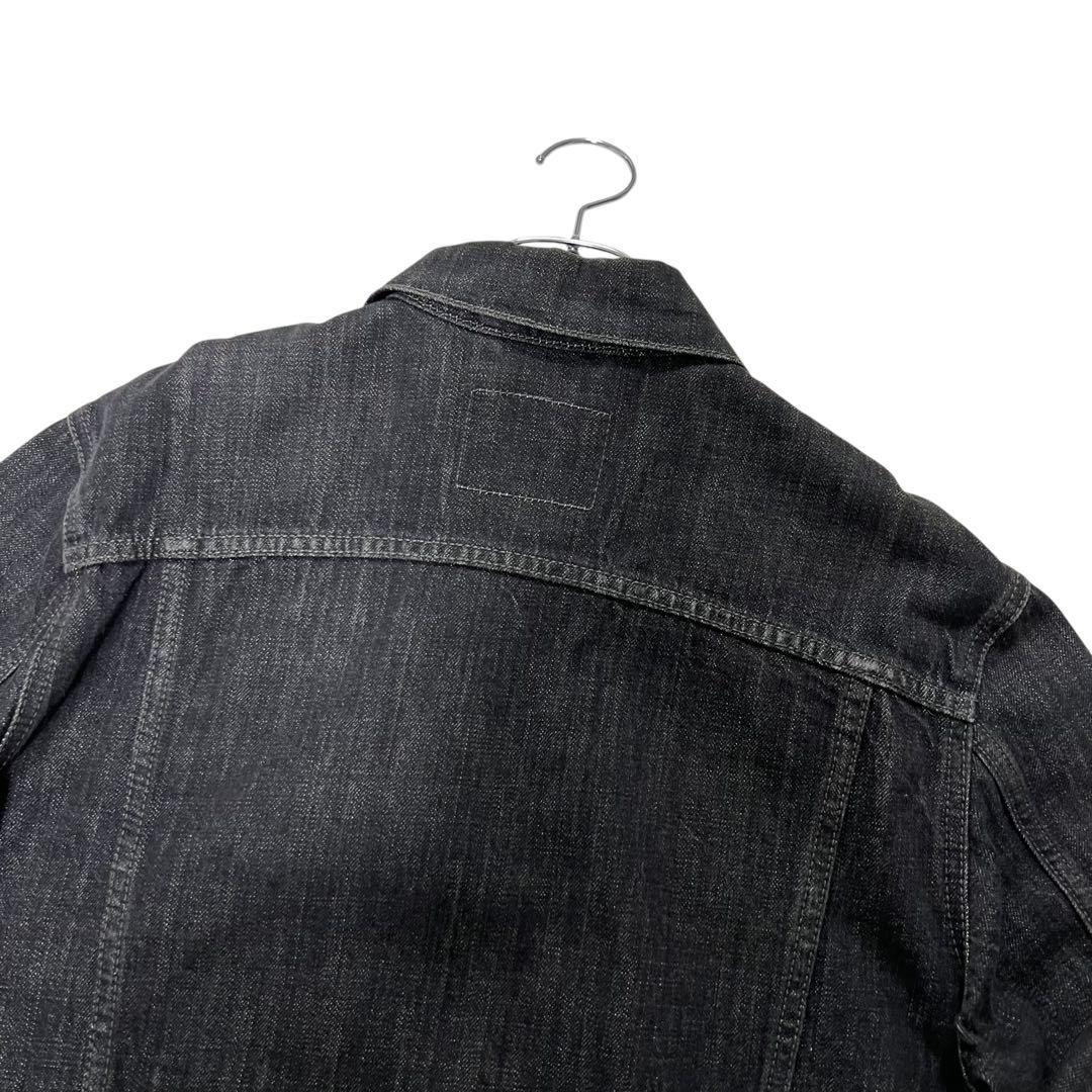 リーバイス デニムジャケット L サイズ ブラックデニム 黒色 Gジャン