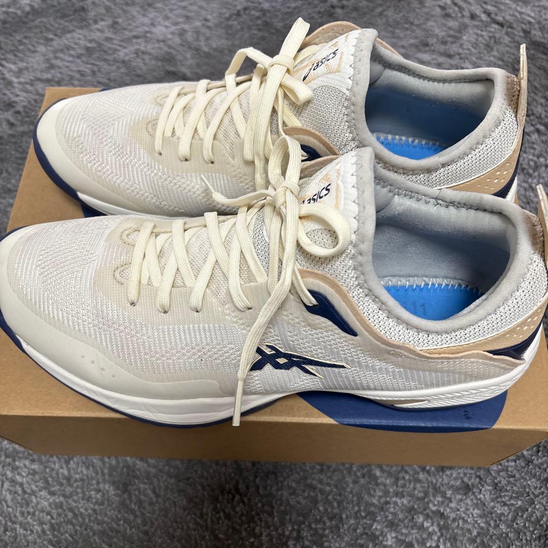 アシックス グライドノヴァ FF3 CREAM/THUNDER BLUE