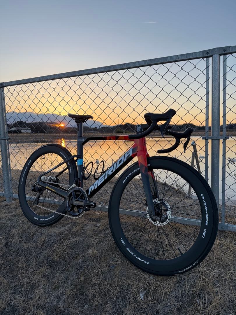 【直接引取限定】 MERIDA REACTO TEAM XSサイズ完成車