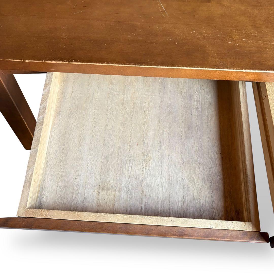 【無印良品】木製ローテーブル｜ナチュラル｜使用感あり・実用向き