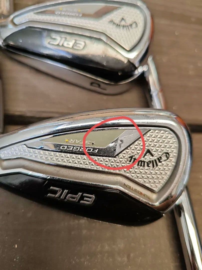 Callaway Epic Forged star アイアンセット