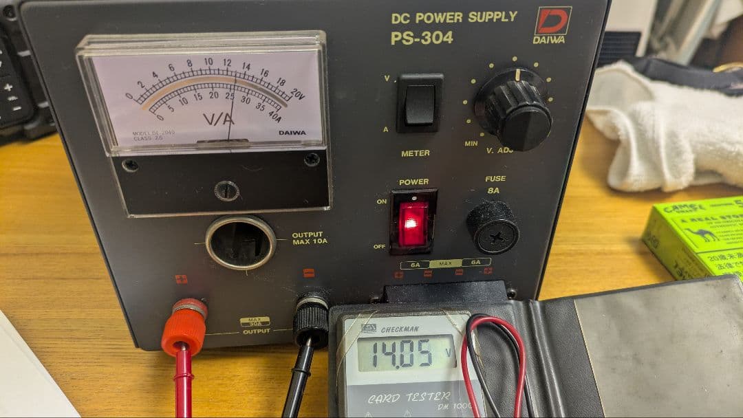 【DAIWA/ダイワ】安定化電源 PS-304 MAX30A DC POWER