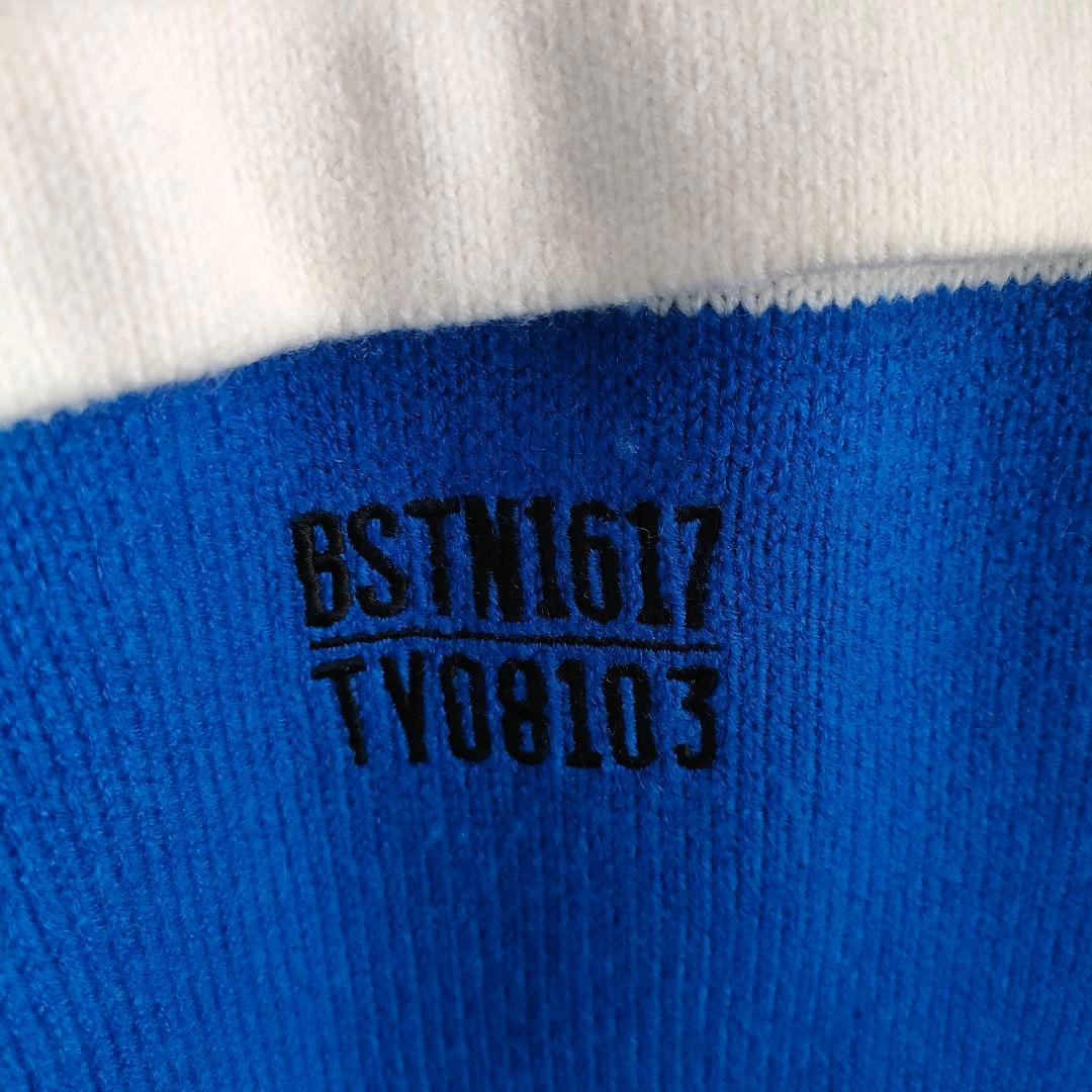 new balance golf クレイジーパターンニット サイズ4 ブルー 5