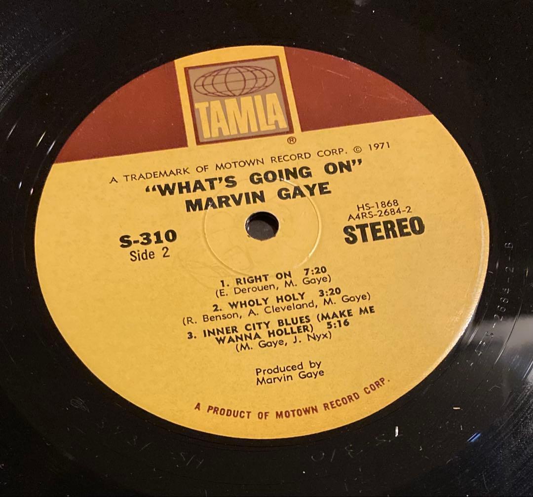 ■USオリジナル盤■MARVIN GAYE ■マーヴィンゲイ■What’s