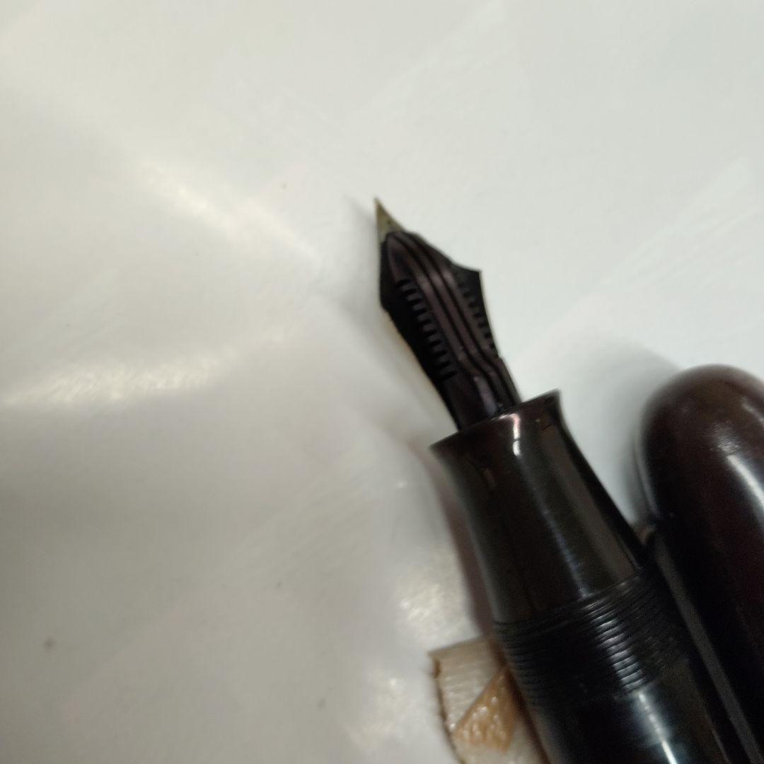 万年筆　太軸　WARRANTED 14K