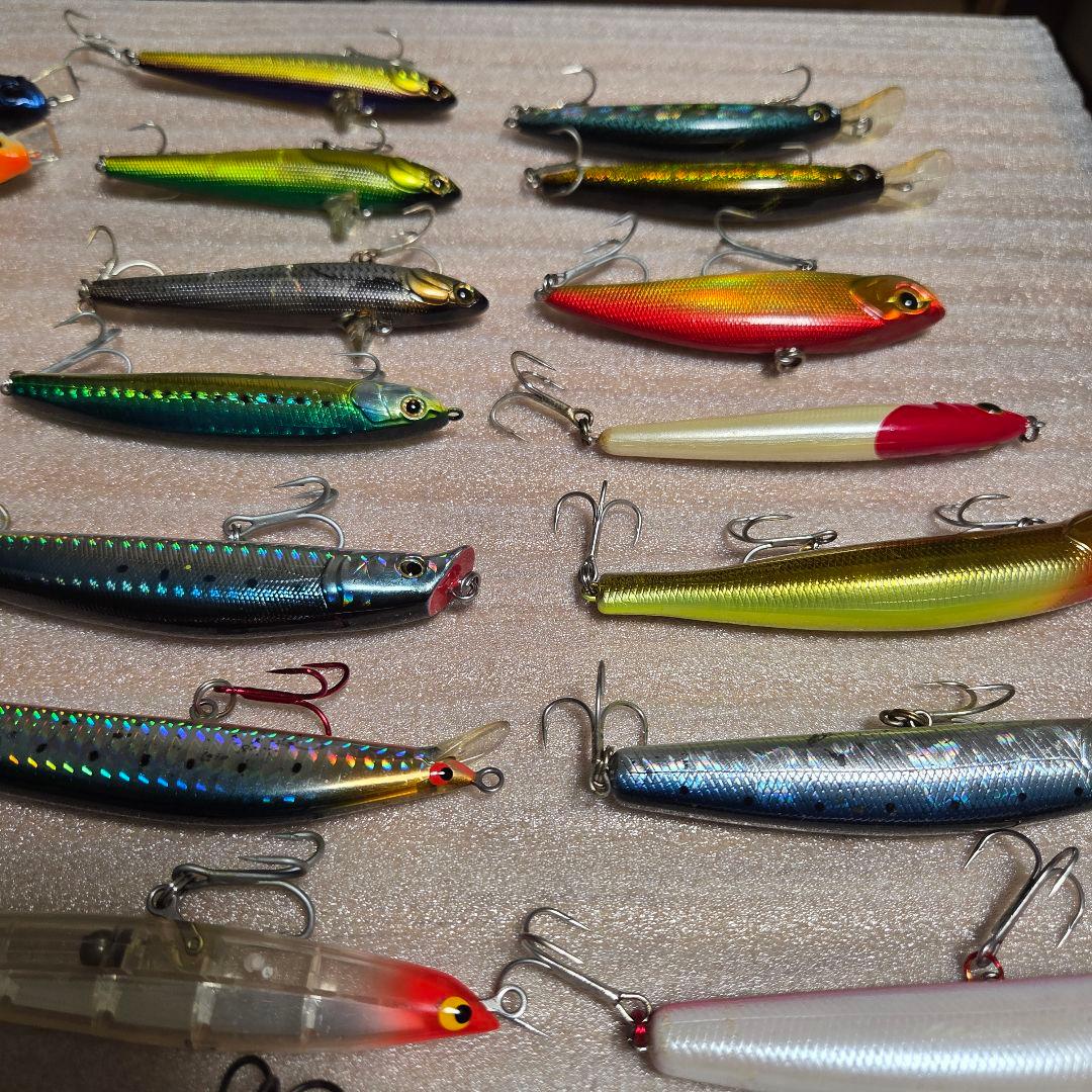 シーバスルアーセット　38個　VS3040ケース付き　ローリングベイト悟空