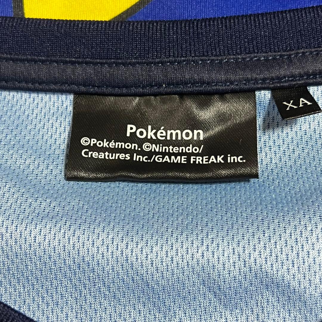 ポケモン × 横浜Denaベイスターズ/ピカチュウ プラクティスTシャツ/ブルー