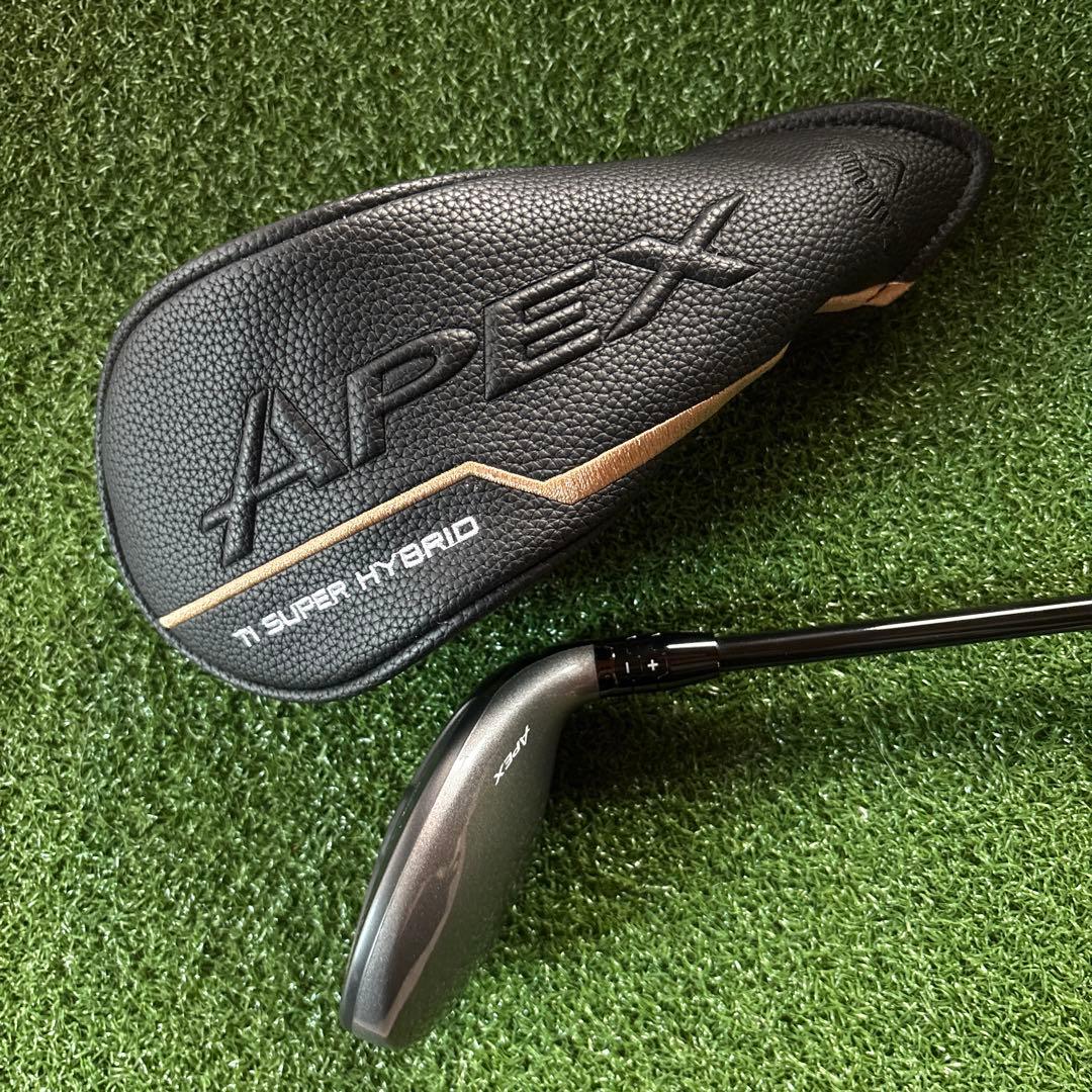 【超美品】キャロウェイ APEX TI SUPER HYBRD 2025 21度
