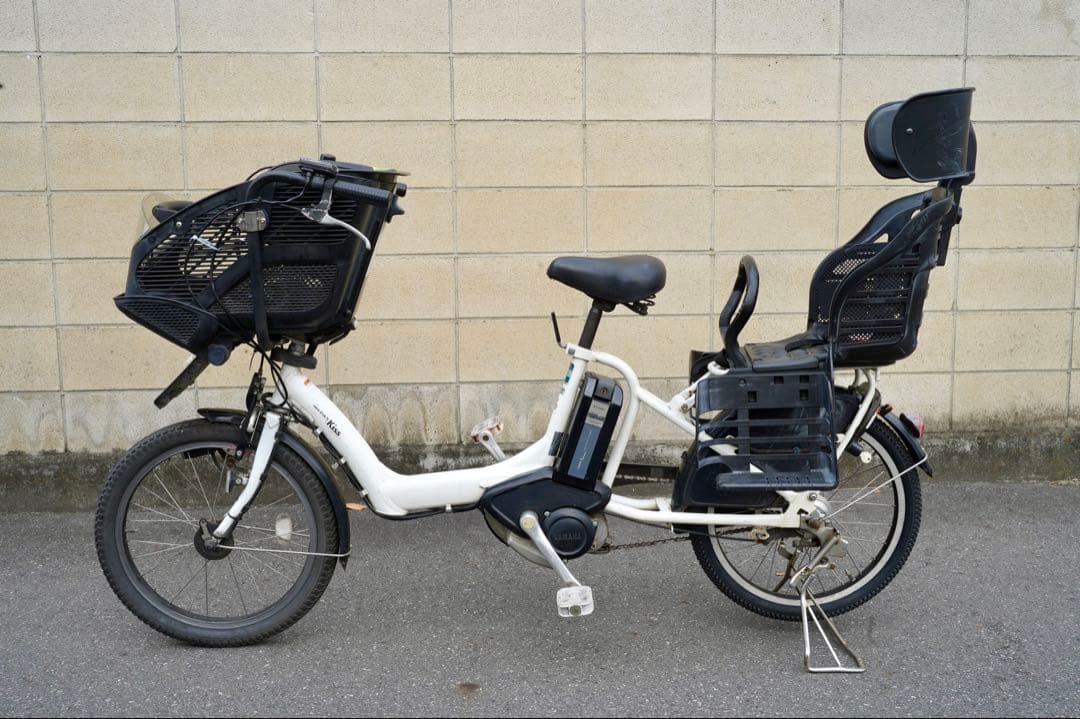 電動自転車 ヤマハ 20インチ 子供乗せ アシスト 中古 052101