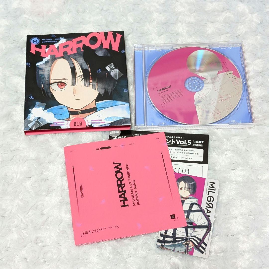 MILGRAM ミルグラム コトコ CD HARROW トレカ付き◎