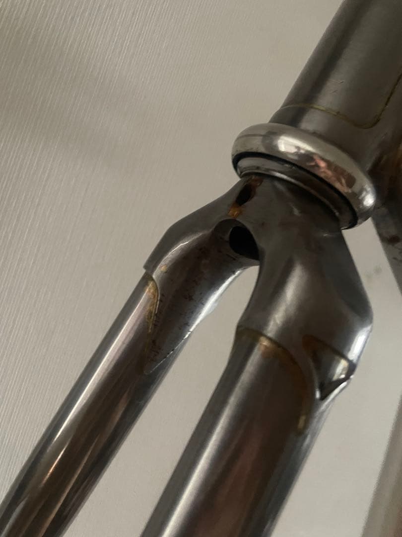 ガンウェル　岩井商会　njs競輪フレーム　サイズ530 ブレーキ穴加工済み