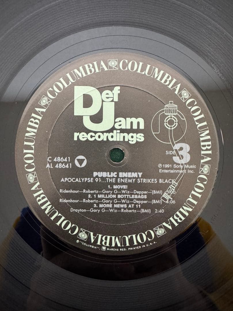 PUBLIC ENEMY レコード　original 盤美品