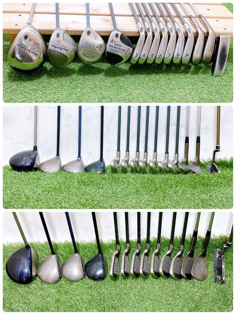 H 5 キャロウェイ　初心者オススメ　ゴルフクラブ　メンズセット　右利き　14本