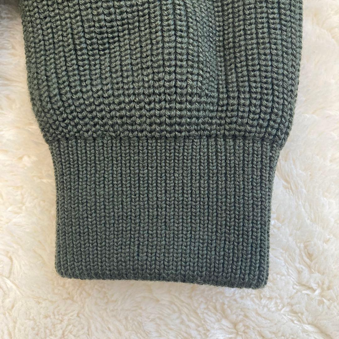 美品！MASTER BUNNY EDITION ボアブルゾン　カーキ　M