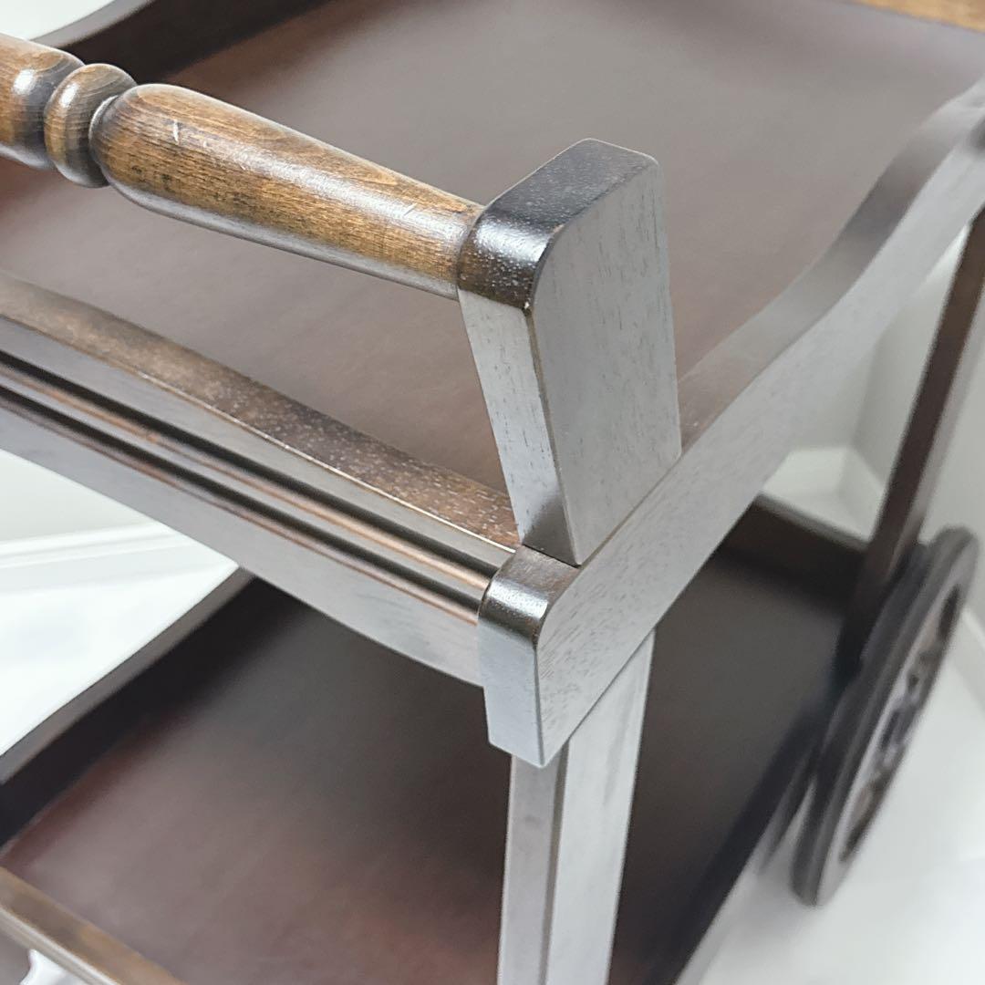 karimoku カリモク キッチンワゴン ヴィンテージ　店舗 オブジェ　極美品