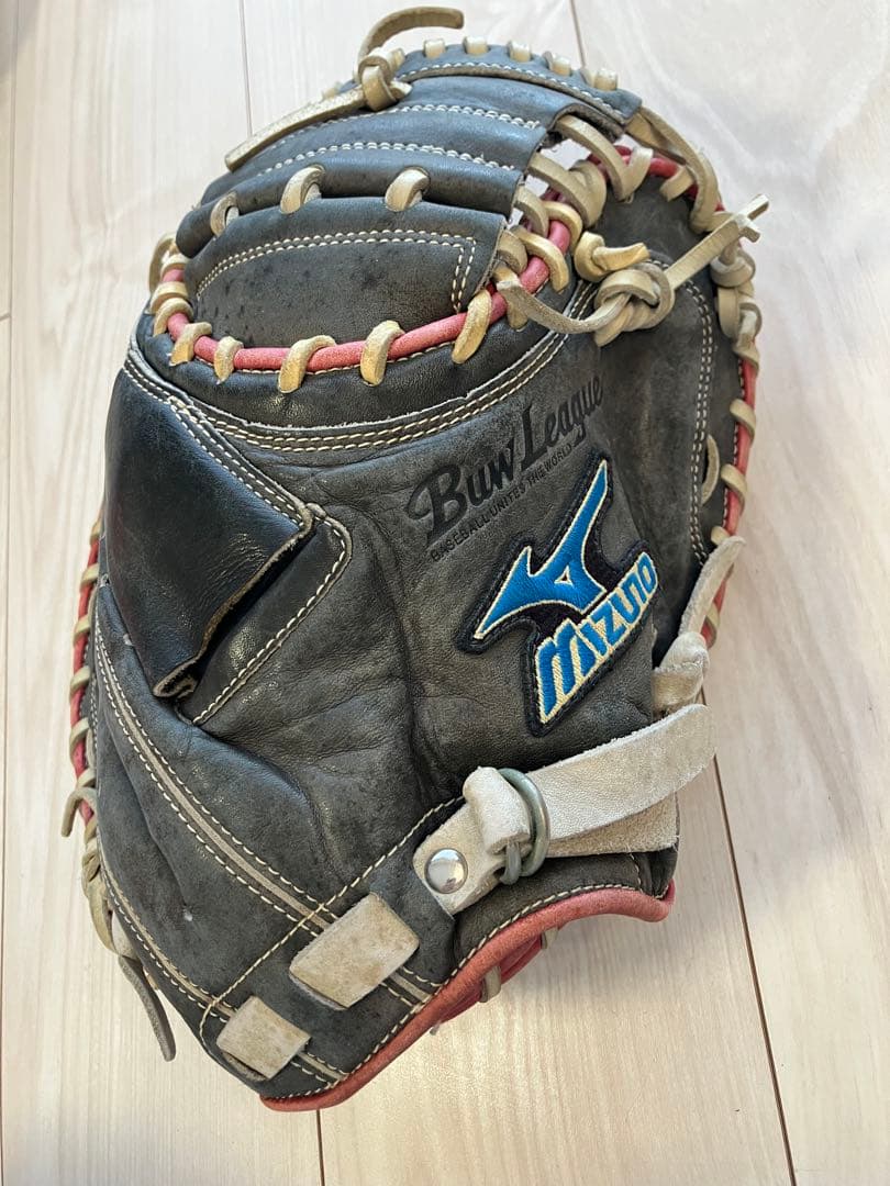 キャッチャーミット，軟式用，ミズノ(Buw League)