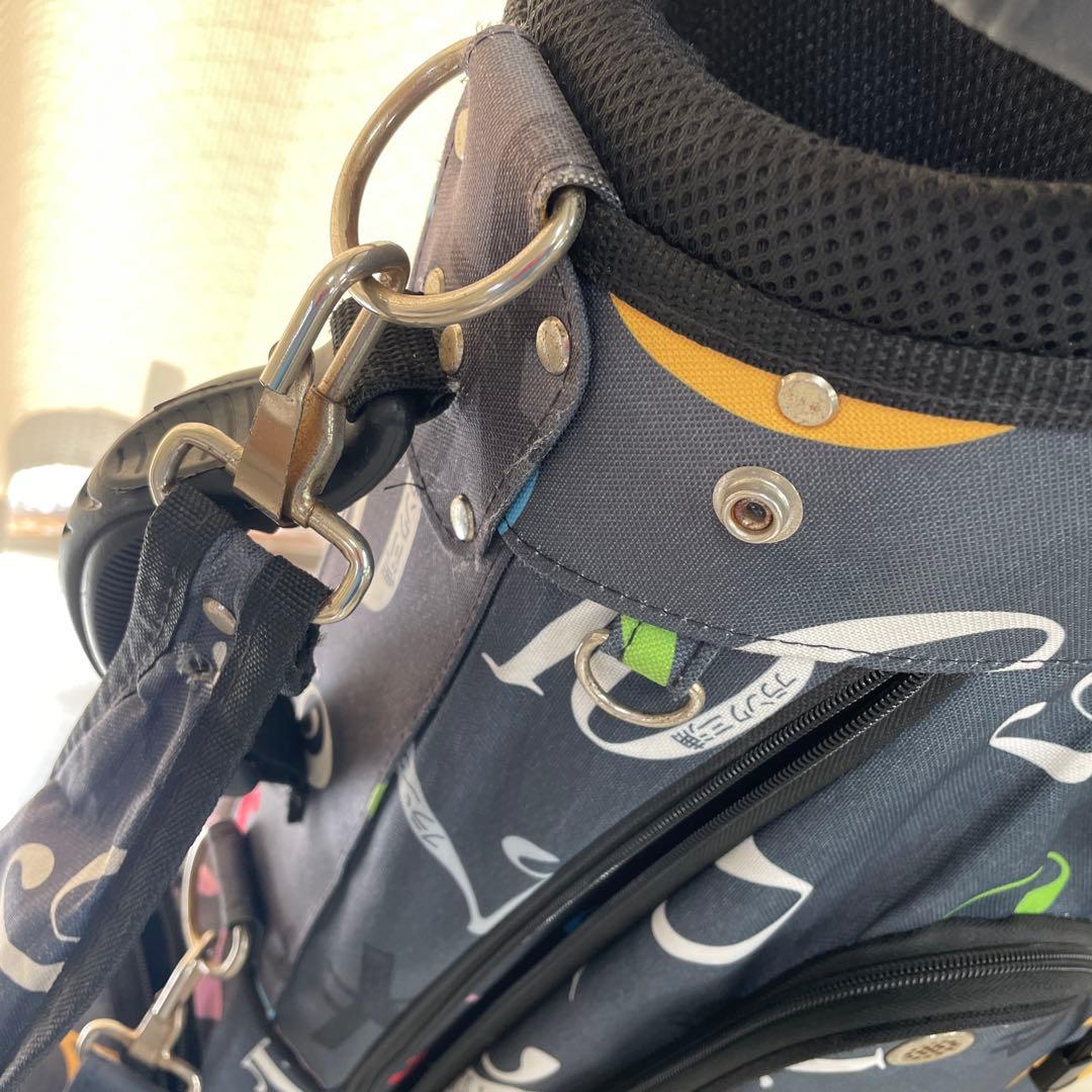 キャディバック　フランク三浦　スタンドタイプ　カバー付き