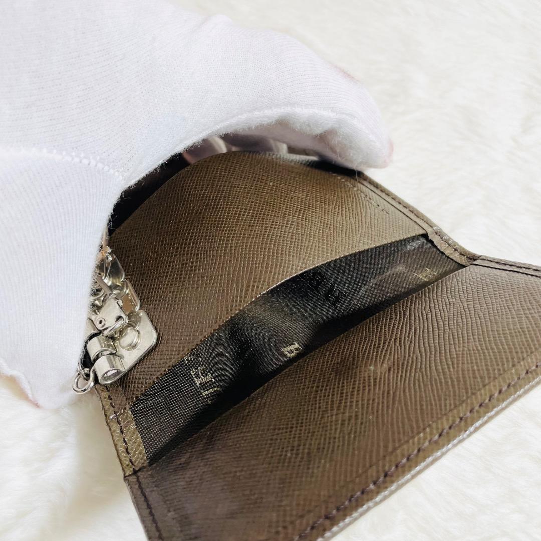 未使用品 箱付き　バーバリー ノバチェック 5連キーケース ベージュ