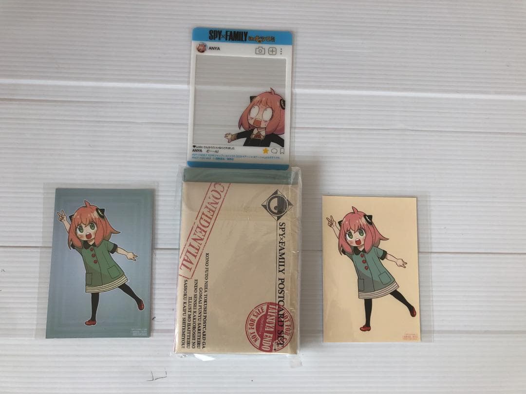 新品　スパイファミリー　SPY　　全巻　初版　特典　ポストカード