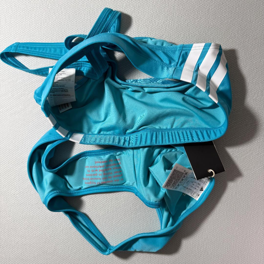 adidas アディダス ビーチバレー ビキニ ツーピース Cyan UK30