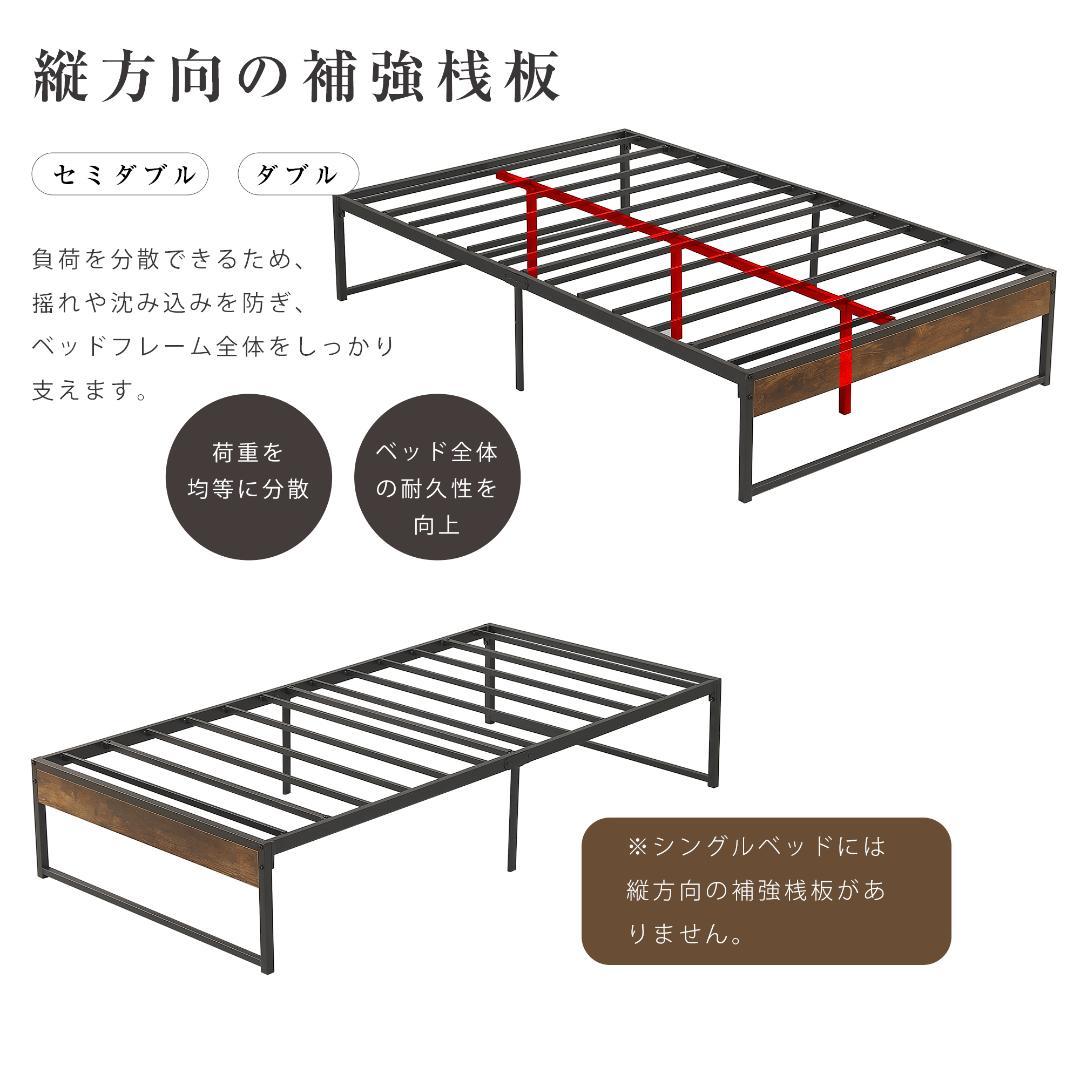 限定価格！超人気！ベッドフレーム パイプベッド【シングル S】WHITE