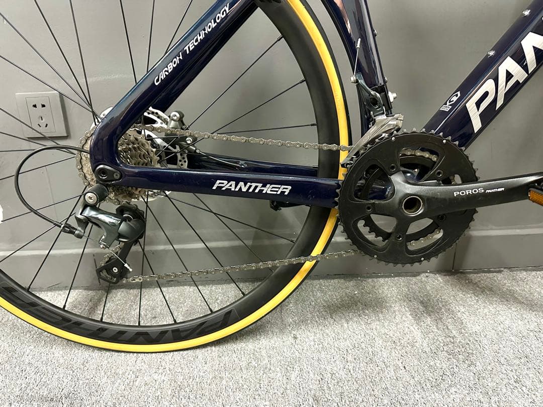 PANTHER カーボンロード 20速 油圧ディスク 48cm ダークネイビー