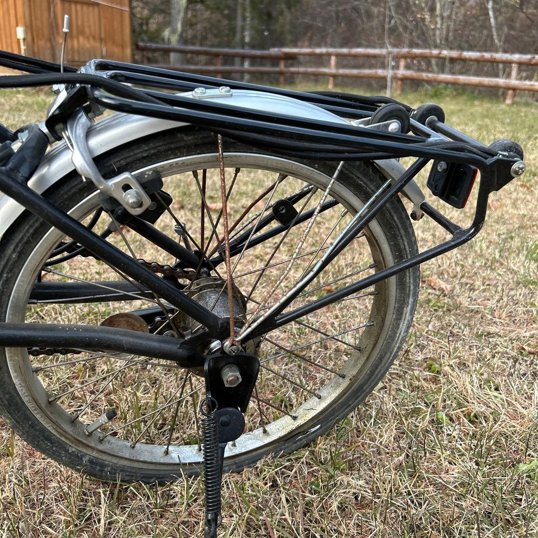 ブロンプトンBrompton折りたたみ自転車　ホワイト　BS6102 PART