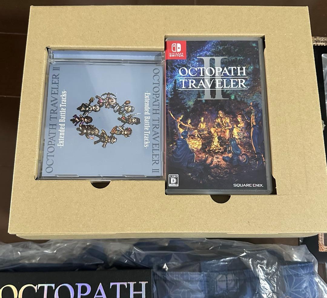 オクトパストラベラーⅡ Switchコレクターズエディション 攻略本&特典おまけ