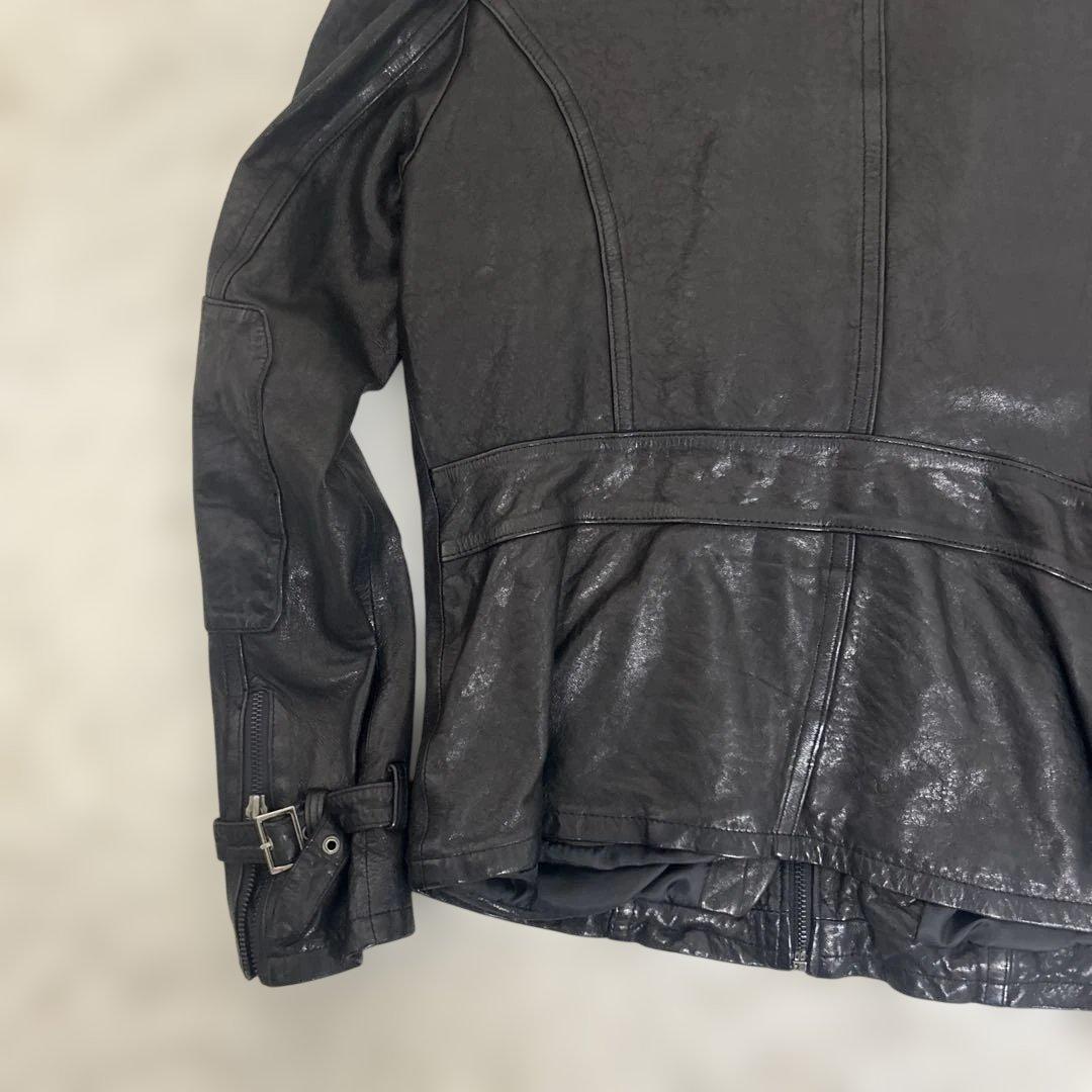 ジャケット・アウター archive gimmick leather jacket 48size