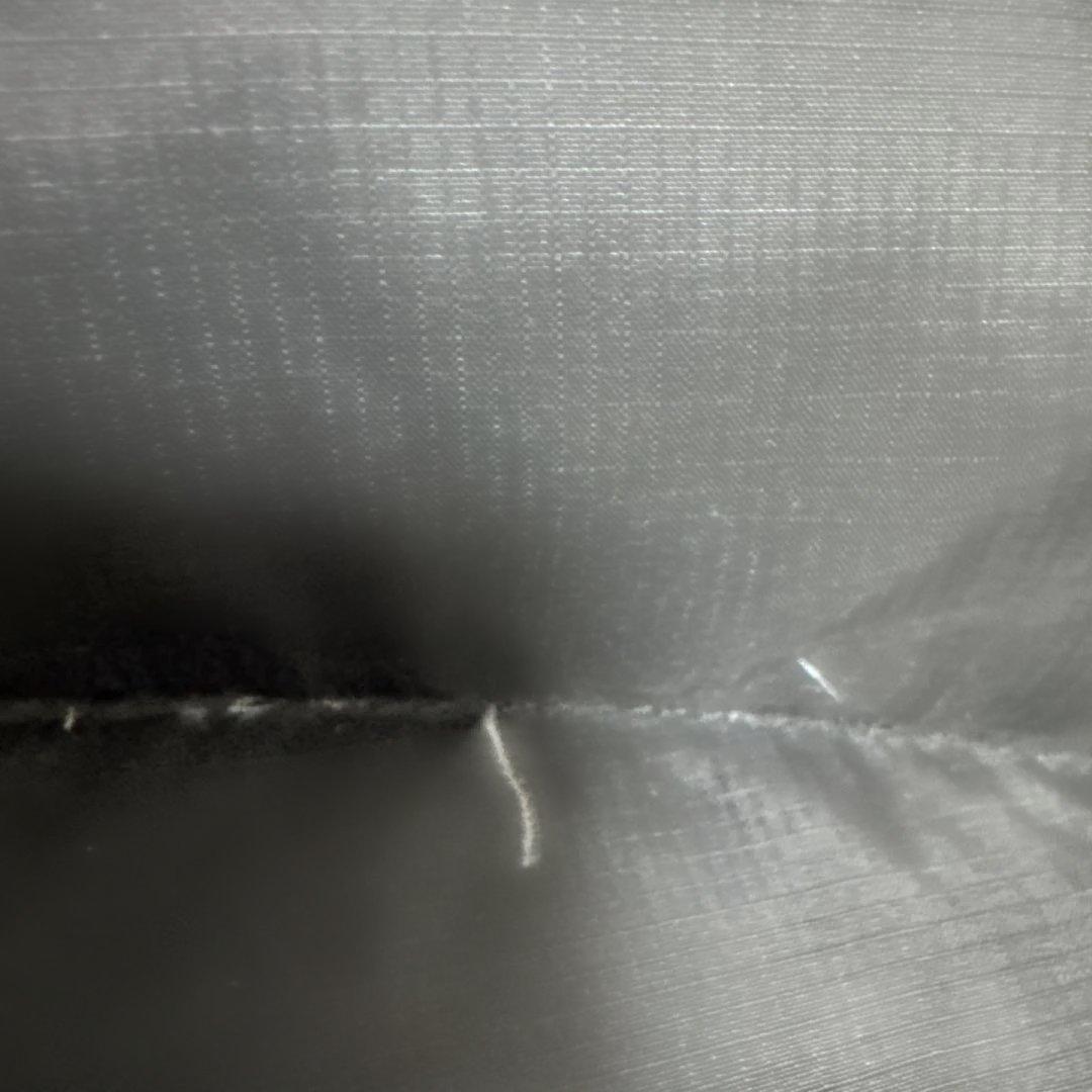 ノースフェイス サミット アコンカグア ダウンベスト L 黒 赤ロゴ