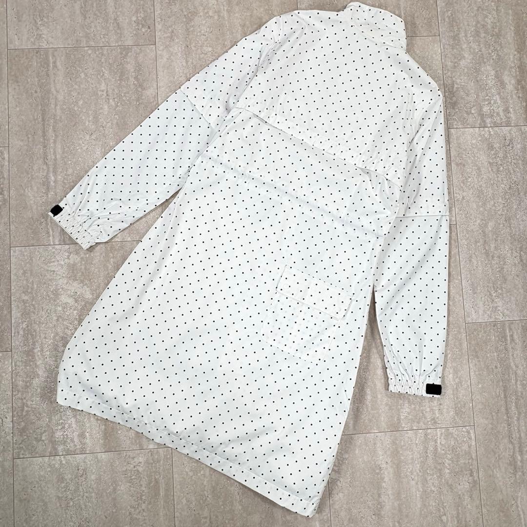 アディダスゴルフ レインウェア レインコート ドット柄 水玉 2way S