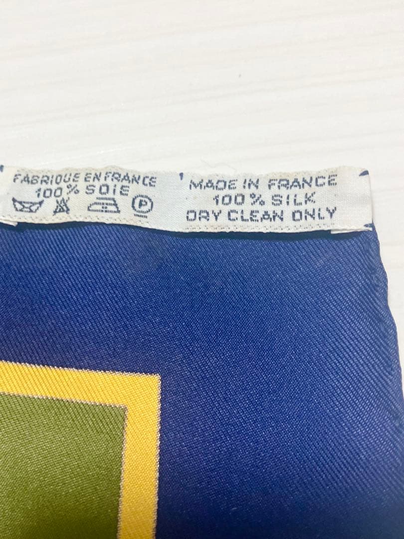 エルメス スカーフ カレ90 バイオリン 楽譜 ペガサス