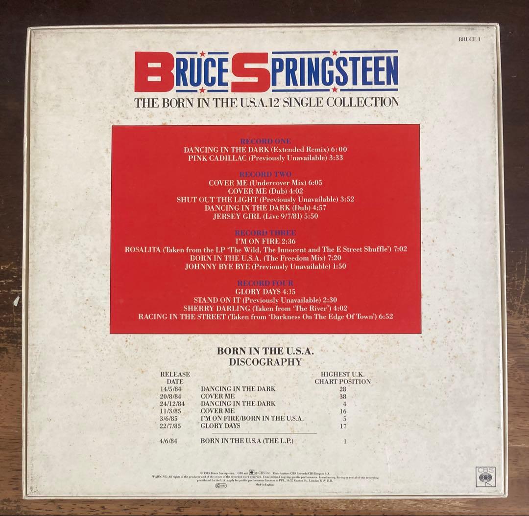 ◾️究極高音質UK限定4枚組ボックスセット■BRUCE SPRINGSTEEN /
