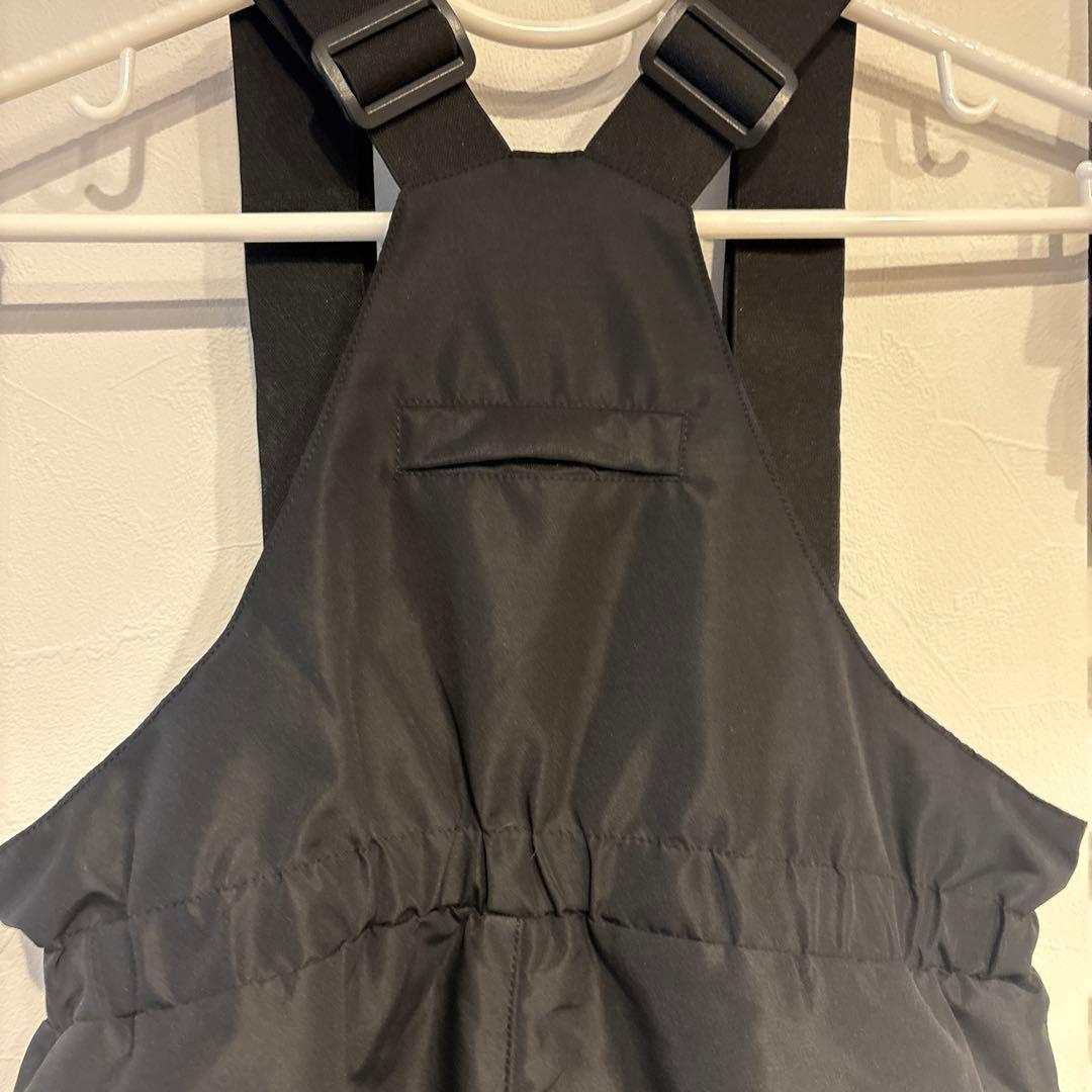 子ども用スキーウェア 青と白の山柄　上下セット