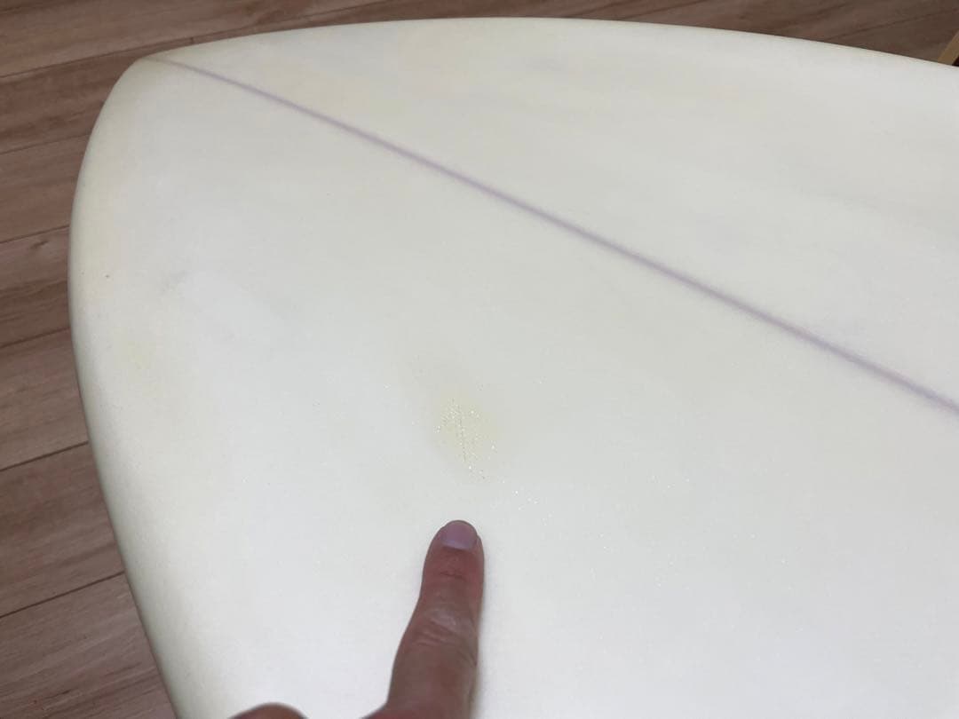 中古 フィッシュ サーフボード 5’10×21 1/4×2 3/4 EPS