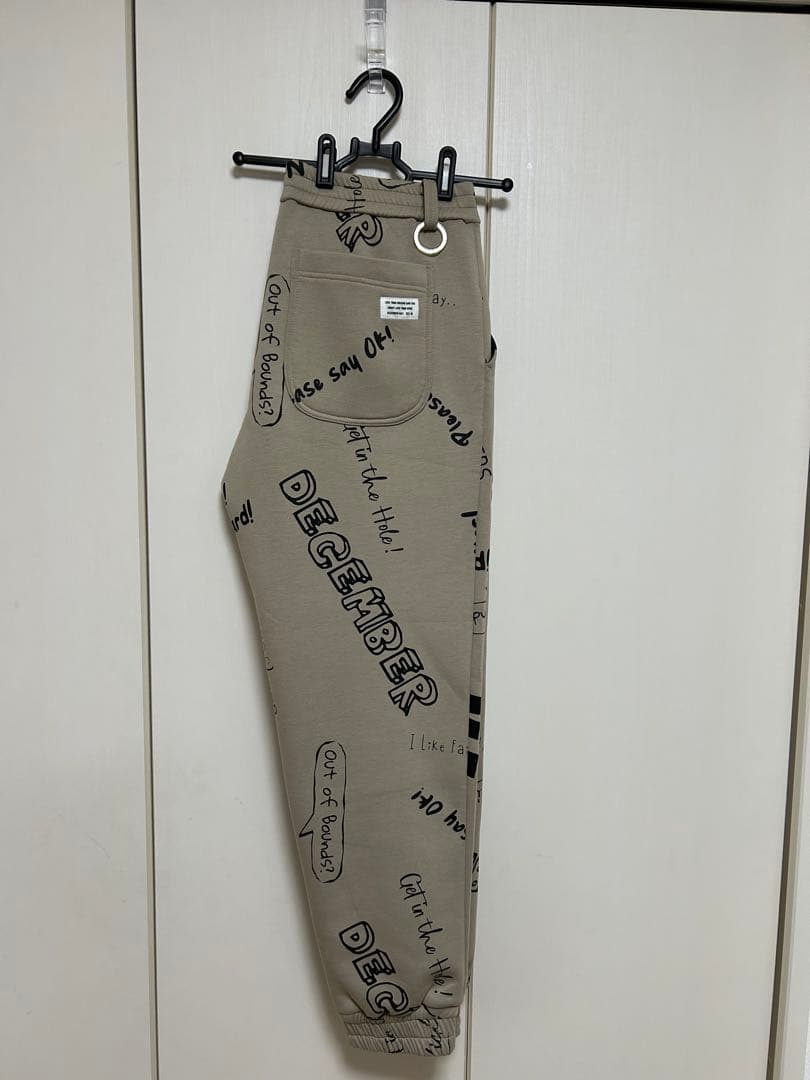 DECEMBERMAY ディセンバーメイ　スウェットパンツ