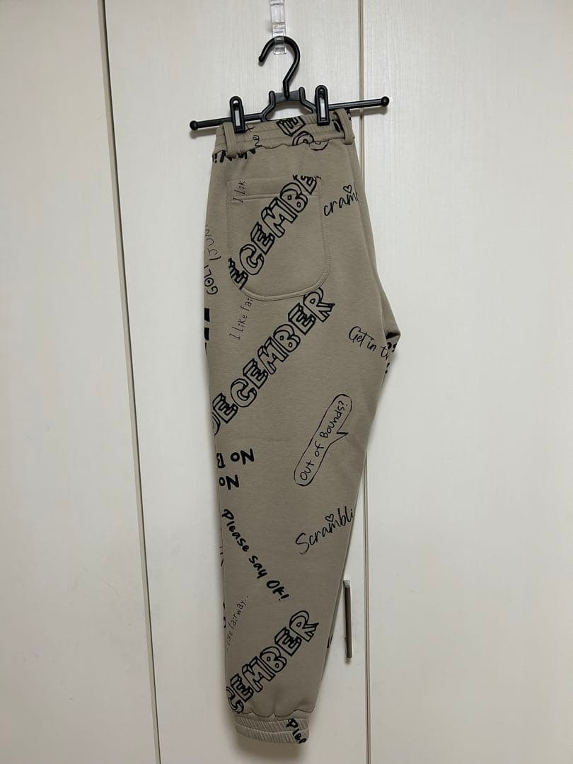 DECEMBERMAY ディセンバーメイ　スウェットパンツ