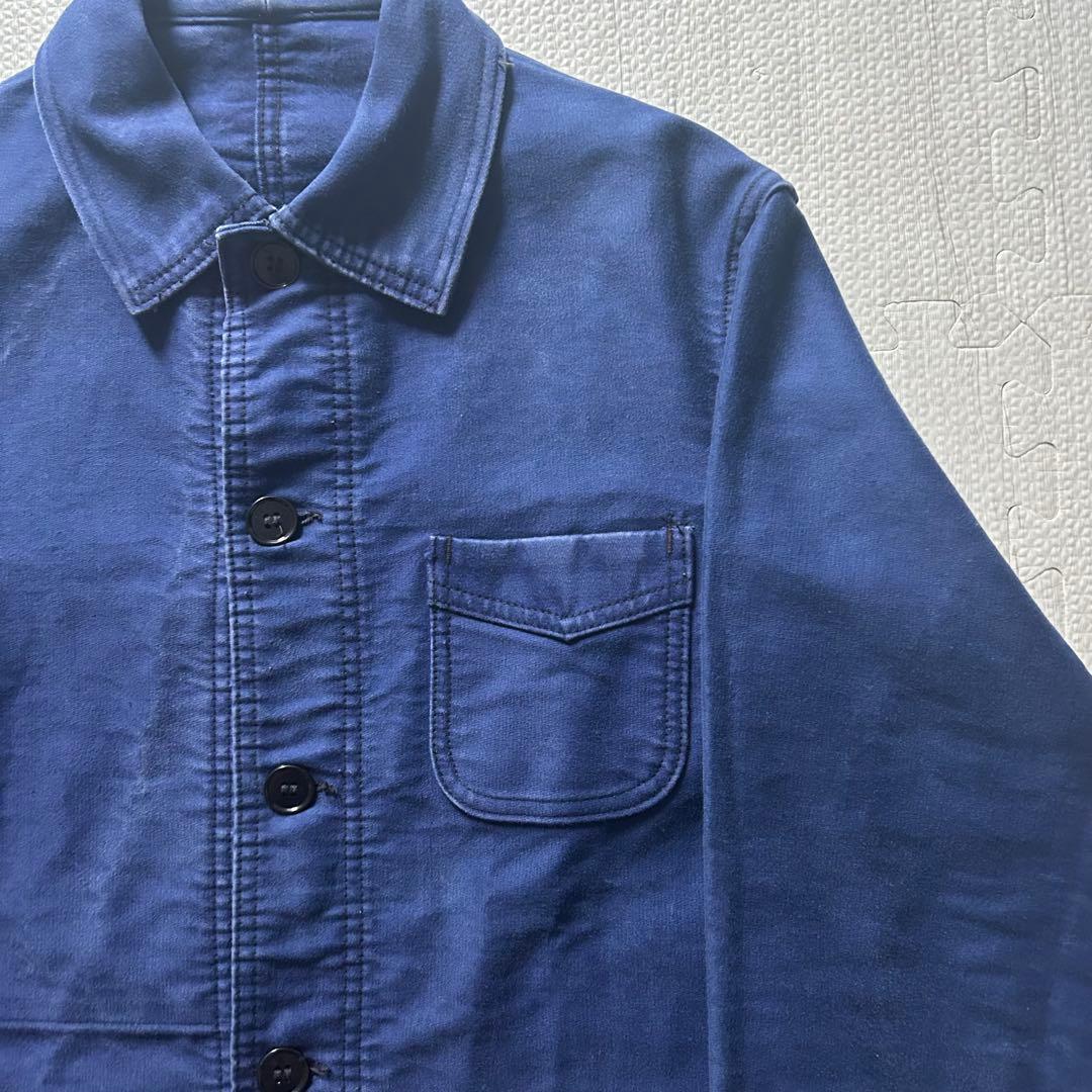 40s \"le mont st michel \"モールスキンジャケット