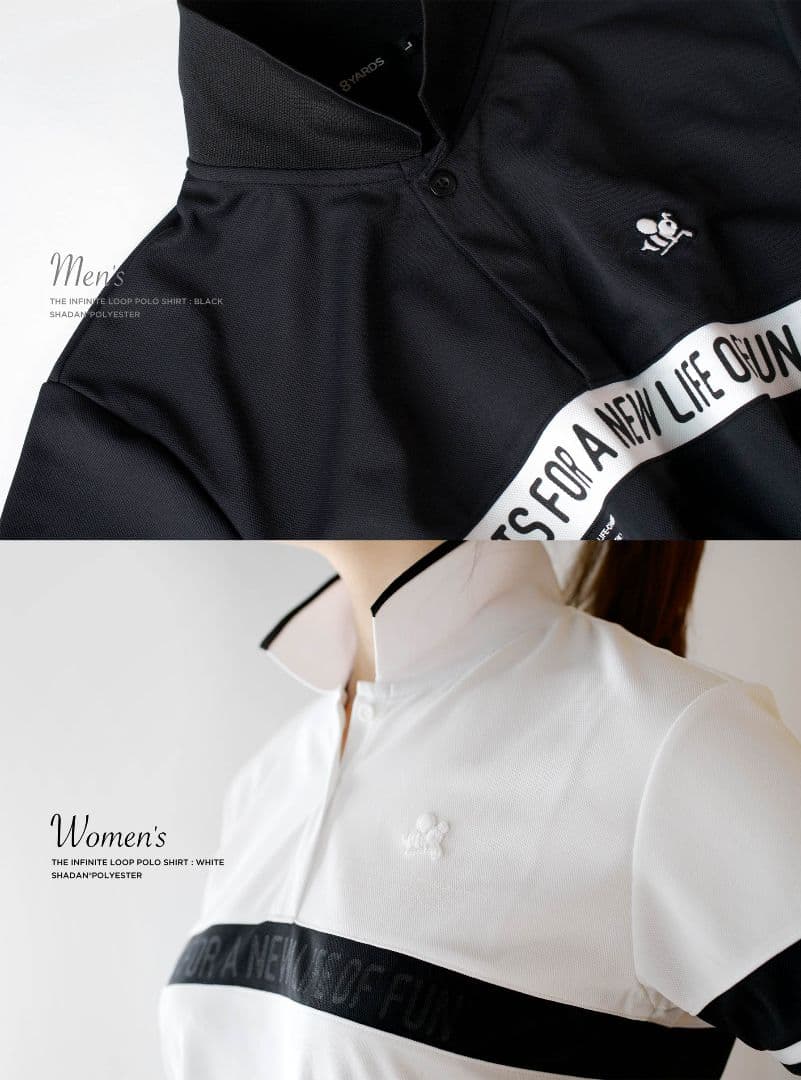 ★美品★8YARDS　LOOP POLO　サイズ　M