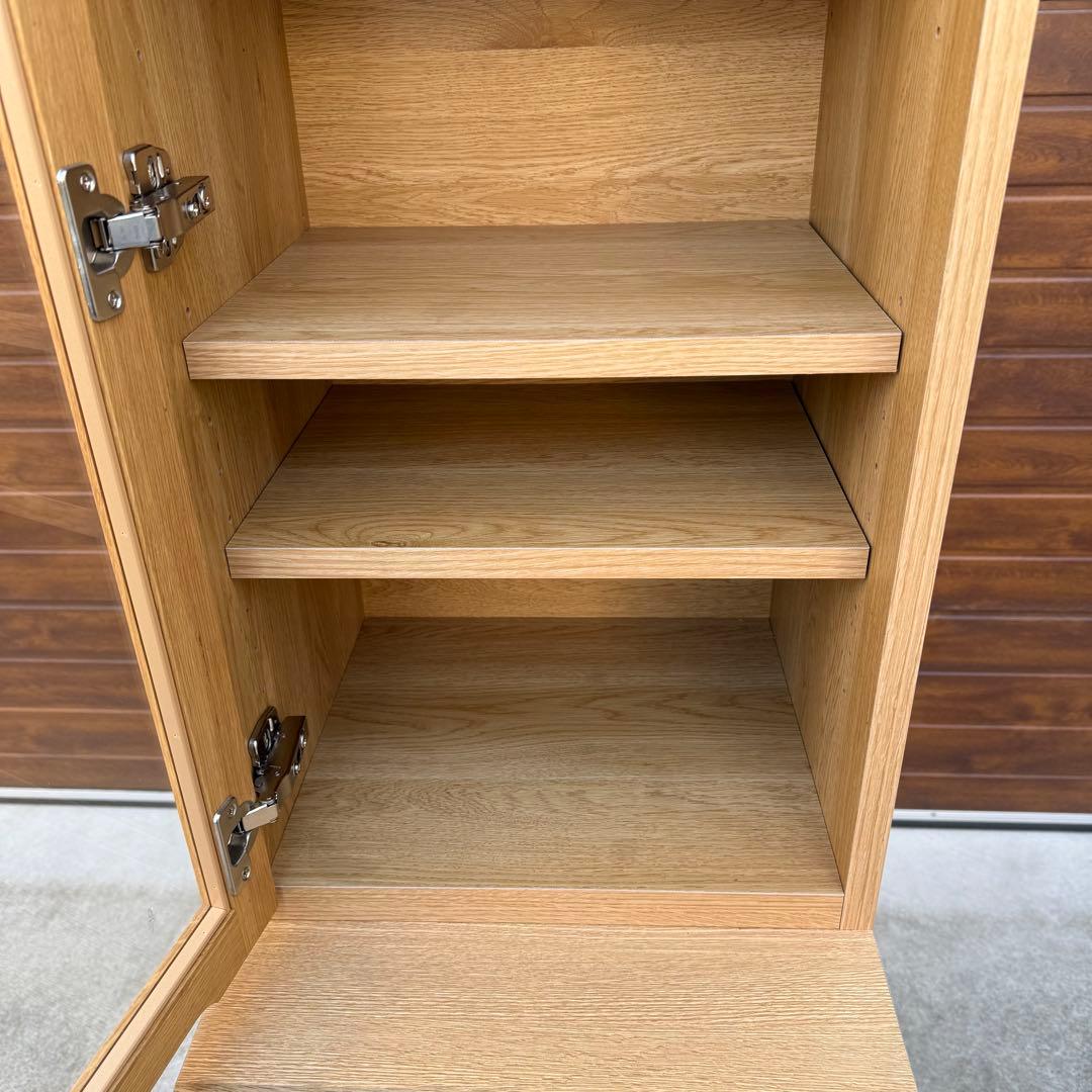 美品 unico ウニコ ロム カップボード 食器棚 北欧 購入価格13万