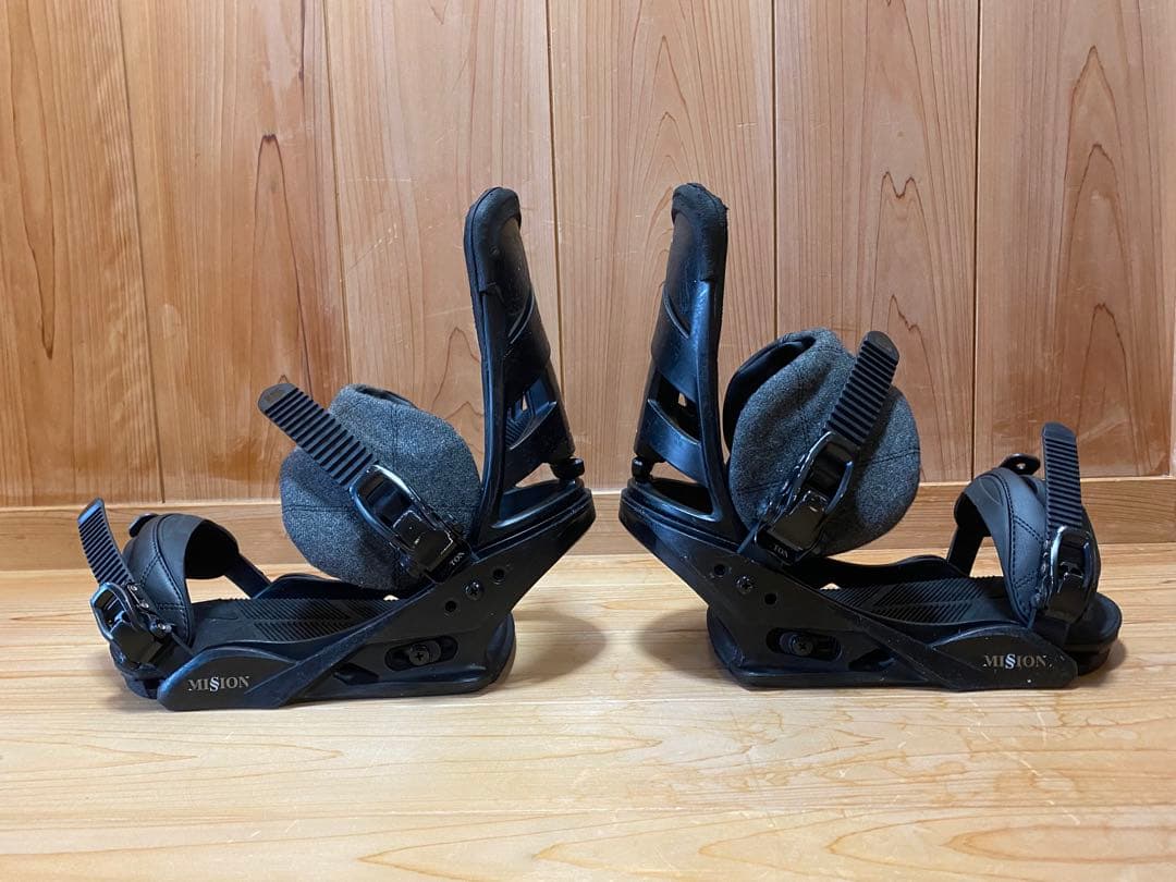 Burton Mission ビンディング ブラック Mサイズ　スノーボード