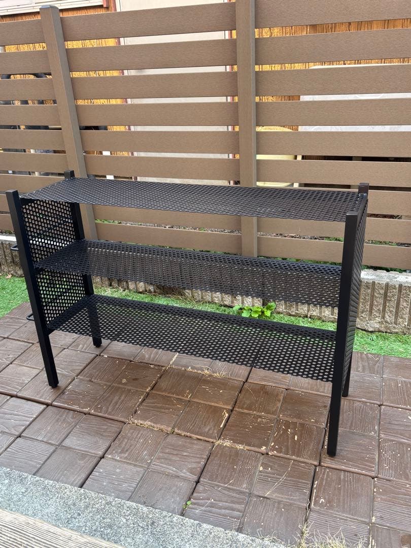 アメリカンダイナ、インダストリアル3段棚、男前ラック(早期割有り、引き取り限定)