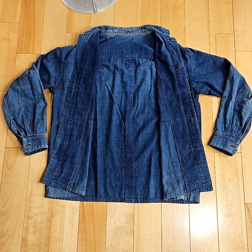 ISSEYMIYAKE MENイッセイミヤケ デニムシャツジャケットヴィンテージ